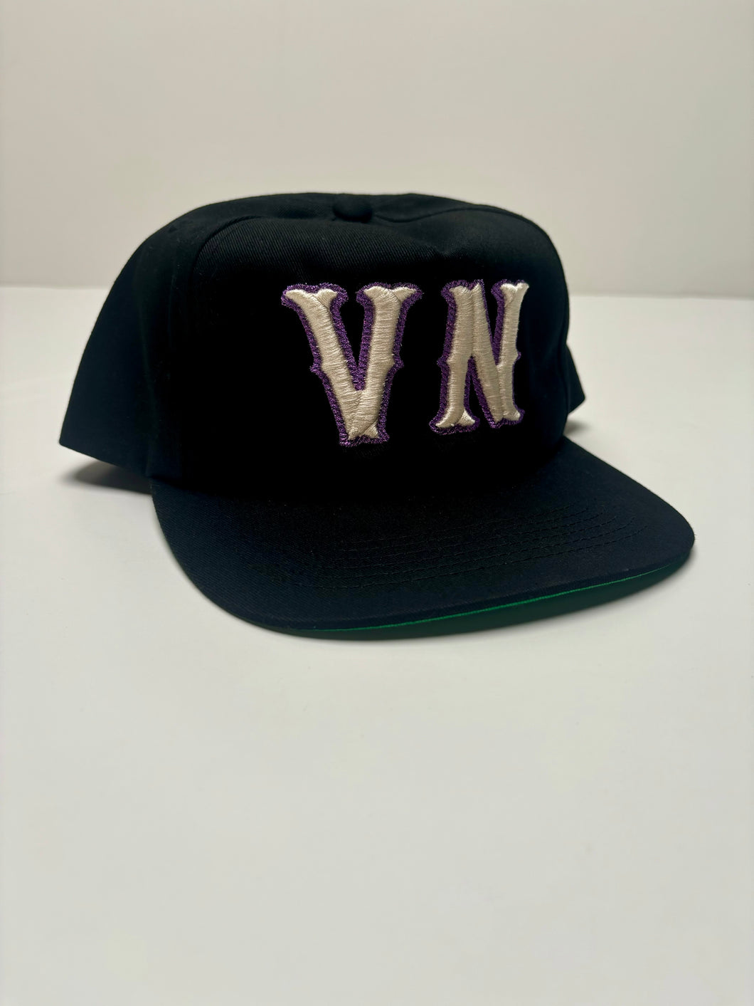 Very Necessary “VN” Unstructured Snapback (Black/Purple)