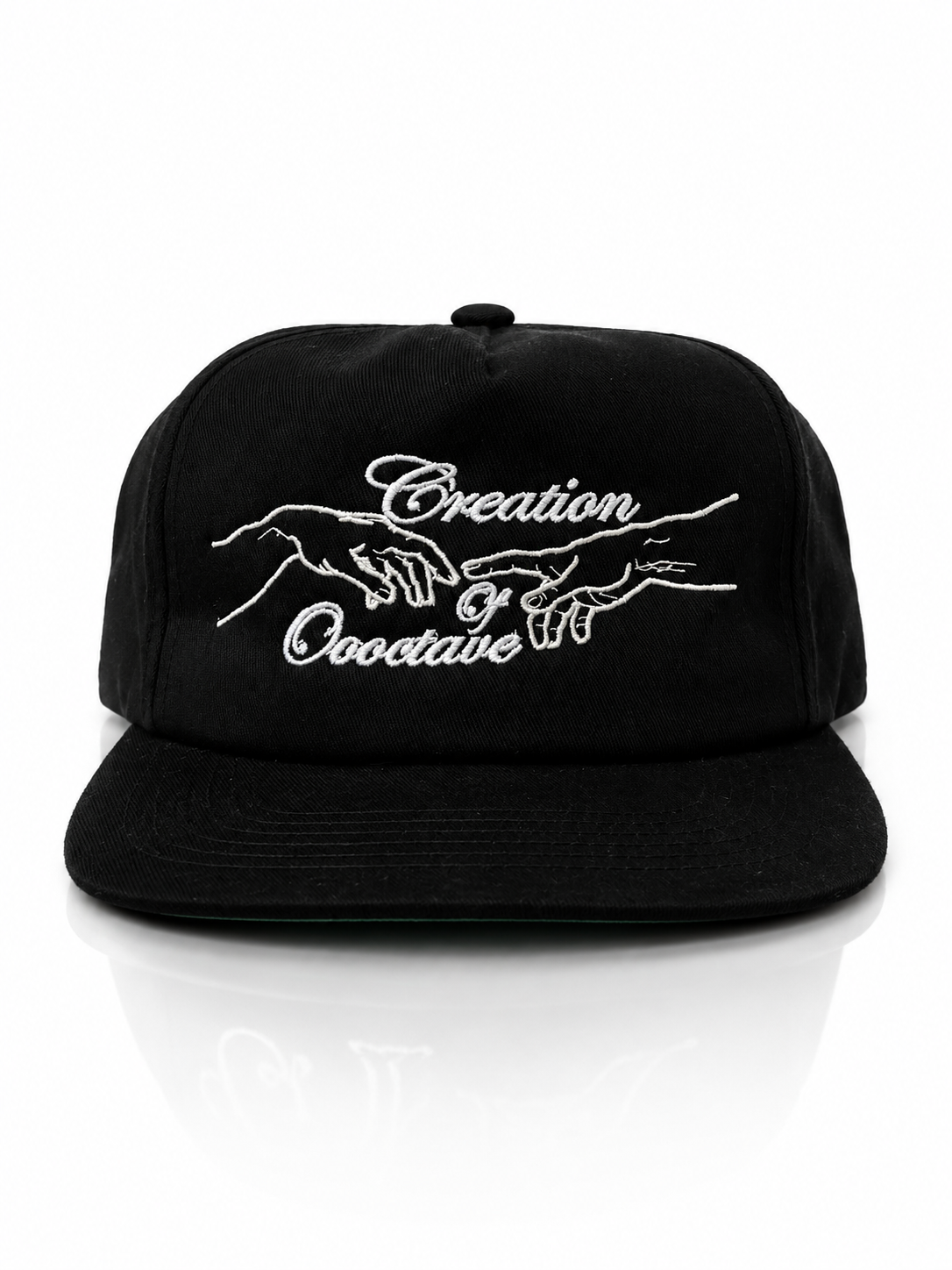 “Creation of OOOCTAVE” Unstructured SnapBack (Black/white)