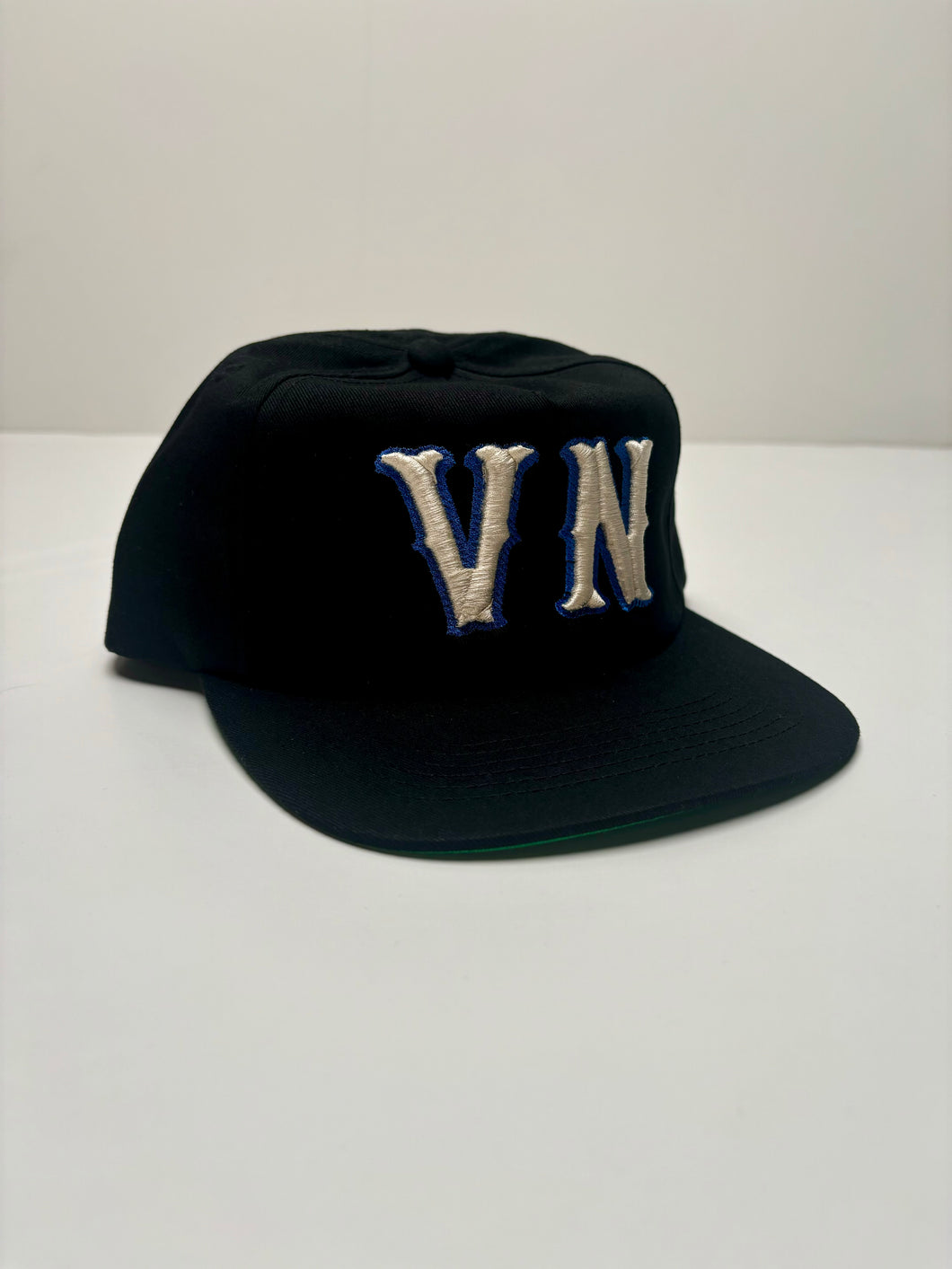 Very Necessary “VN” Unstructured Snapback (Black/Blue)